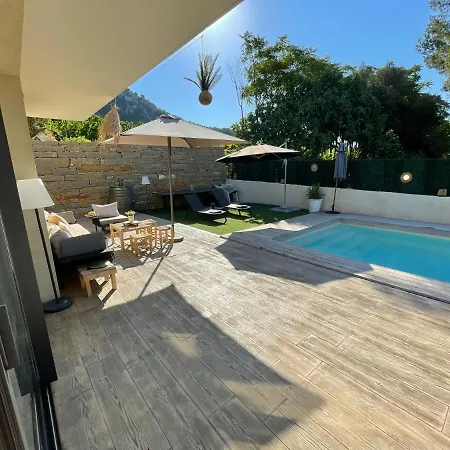 Au Coeur Des Vignes Avec Jacuzzi Prive Cassis